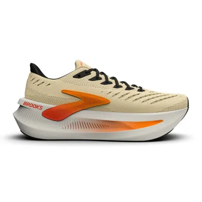 Brooks Glycerin Max 2 Beige Orange Shoes Aw26 In Neutral