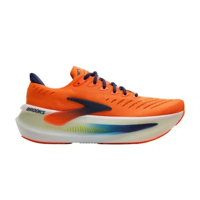 Pre-owned Brooks Glycerin Max 2 'orange Beacon Blue Nightlife' | Men's Size 11.5