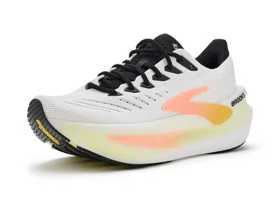 Brooks Glycerin Max 2 Women's Shoes White/cyber Yellow/nightlife: 6 B - Medium