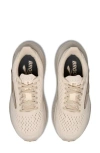 Brooks Glycerin Max Running Shoe In Almond Peach/london Fog/white