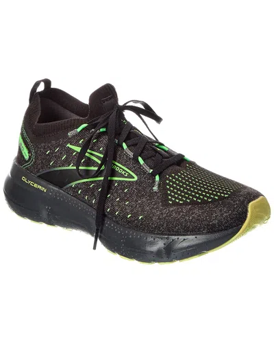 Brooks Glycerin Stealthfit 20 Sneaker In Black