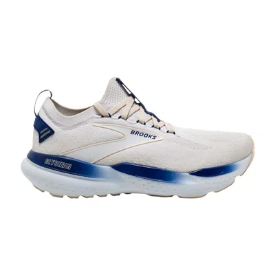 Pre-owned Brooks Glycerin Stealthfit 21 'white Blue'