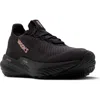 Brooks Glycerin Stealthfit 22 Running Shoe In Black/grey/rose Gold