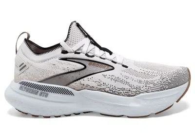 Pre-owned Brooks Glycerin Stealthfit Gts 21 (women's) Sneakers In White/grey/black In Multi