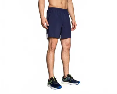 Brooks Go-to 7" Short In Navy In Blue