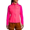 Brooks High Point Waterproof Jacket In Hyper Pink/ Fuchsia In Pink