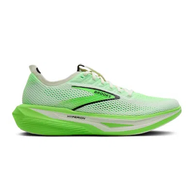 Brooks Hyperion 3 Green White Ss26 Shoes In Multi