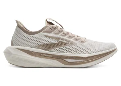 Pre-owned Brooks Hyperion 3 (women's) Sneakers In Coconut/bronze/mushroom