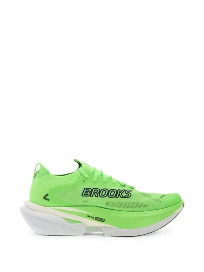 Brooks Hyperion Max 3 Mesh Sneakers In Green