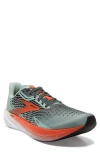 Brooks Hyperion Max Running Shoe In Blue Surf/cherry/nightlife