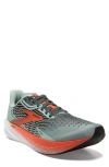 Brooks Hyperion Max Running Shoe In Blue Surf/cherry/nightlife