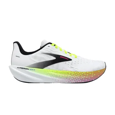 Pre-owned Brooks Hyperion Max 'white Black Nightlife' | Men's Size 9