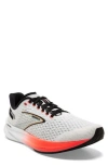 Brooks Hyperion Running Shoe In Blue/fiery Coral/orange