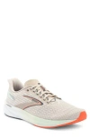 Brooks Hyperion Running Shoe In Grey/skylight/red Orange