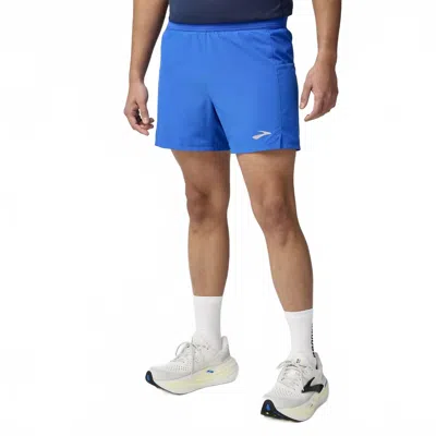 Brooks Journey 5" Short In Neo Blue