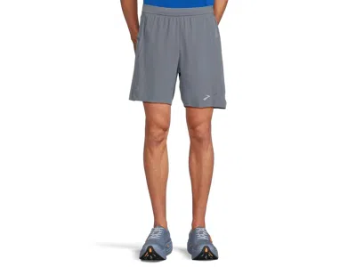 Brooks Journey 7 2-in-1 Shorts In Gray