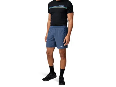 Brooks Journey 7 Shorts In Blue