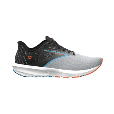 Brooks Launch 10 Black / Grey / Orange Clown Fish 110409-1d-019 Men's In Multi
