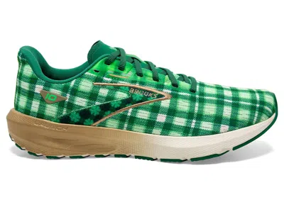 Pre-owned Brooks Launch 10 (women's) Sneakers In Toucan/verdant/vanilla