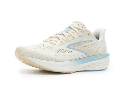 Brooks Womens  Launch 12 In Tan/tan/skyway