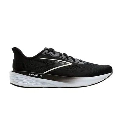 Pre-owned Brooks Launch 12 'black Grey White' | Men's Size 11.5