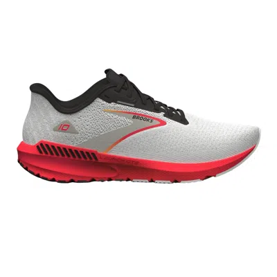 Brooks Launch Gts 10 Blue / Black / Fiery Coral 110410-1d-410 Men's In Gray