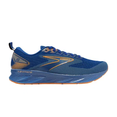 Pre-owned Brooks Levitate 6 'classic Blue Orange'