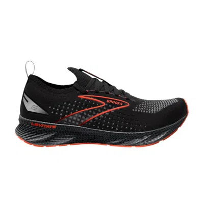 Pre-owned Brooks Levitate Stealthfit 6 'black Spicy Orange' | Men's Size 13