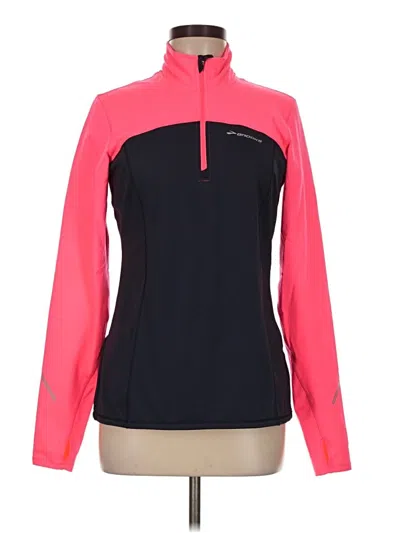 Pre-owned Brooks Long Sleeve T-shirt In Pink