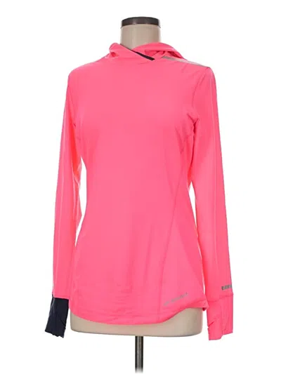 Pre-owned Brooks Long Sleeve T-shirt In Pink