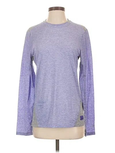 Pre-owned Brooks Long Sleeve T-shirt In Purple