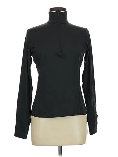 Pre-owned Brooks Long Sleeve Turtleneck In Black