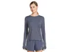 Brooks Luxe Long Sleeve In Blue