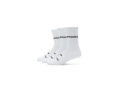 Brooks : Md (us Men's Shoe 6-8.5 - Women's Shoe 7-9.5) In White