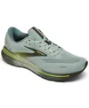 Brooks Men's Adrenaline Gts 23 Running Shoes In Cloud Blue/goblin Blue/lime
