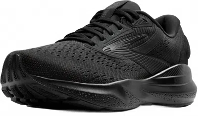 BROOKS MEN'S ADRENALINE GTS 24 RUNNING SHOE IN BLACK/BLACK/EBONY