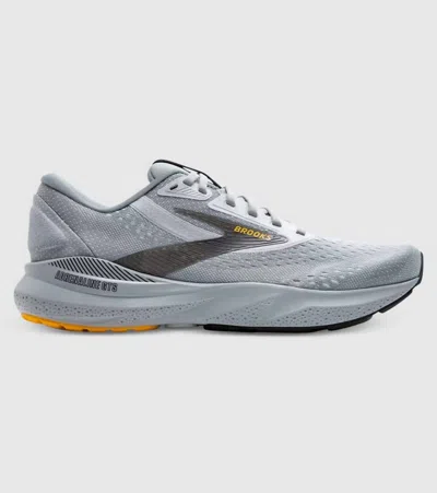 Brooks Men's Adrenaline Gts 24 Running Shoes In Alloy/white/gold Fusion In Multi