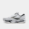 Brooks Men's Adrenaline Gts 24 Running Shoes In White/black/pelican