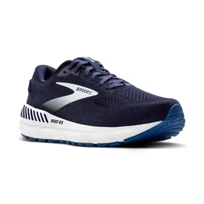 Brooks Men's Beast Gts 25 Shoe In Peacoat/true Navy/white In Blue