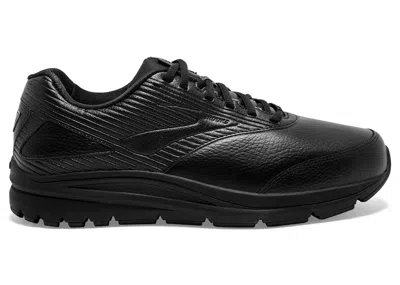 Pre-owned Brooks Men's  Addiction Walker 2 Triple Sneakers In Black