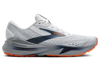 Pre-owned Brooks Men's  Adrenaline Gts 24 Sneakers In White/peacoat/alloy