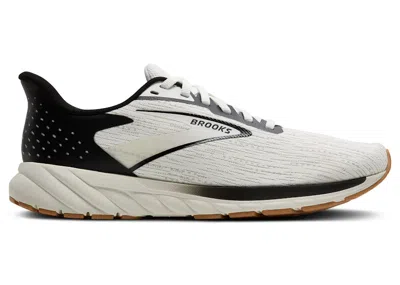 Pre-owned Brooks Men's  Anthem 7 Sneakers In White/black/tan