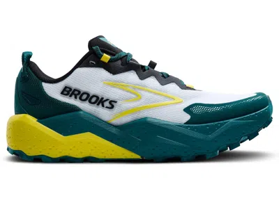 Pre-owned Brooks Men's  Caldera 8 Sneakers In Bit Of Blue/quince/celestial
