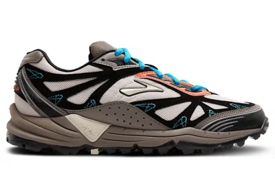 Pre-owned Brooks Men's  Cascadia 1 Sneakers In Moonbeam/black/camellia