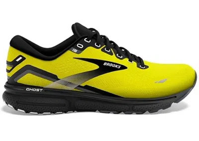 Pre-owned Brooks Men's  Ghost 15 Sneakers In Nightlife/black/ebony