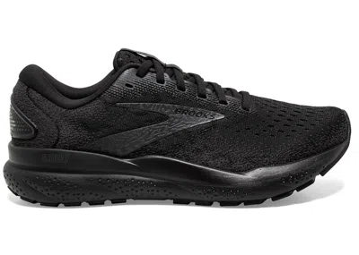 Pre-owned Brooks Men's  Ghost 16 Sneakers In Black/ebony