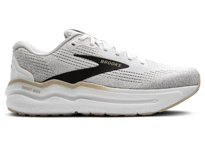 Pre-owned Brooks Men's  Ghost Max 2 Sneakers In White/pelican/oyster