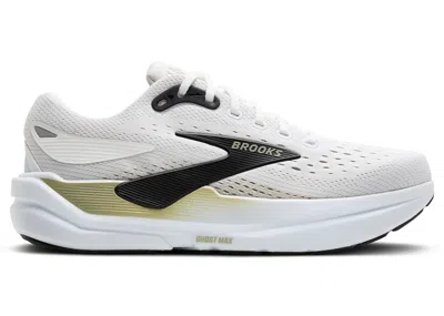 Pre-owned Brooks Men's  Ghost Max 3 Sneakers In Bright White/tea/black