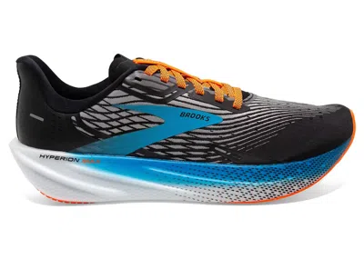 Pre-owned Brooks Men's  Hyperion Max Sneakers In Black/grey/orange Clown Fish
