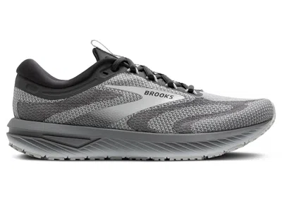 Pre-owned Brooks Men's  Revel 7 Sneakers In Primer/blackened Pearl